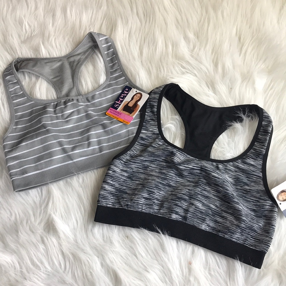 Reversible Steve Sports bras